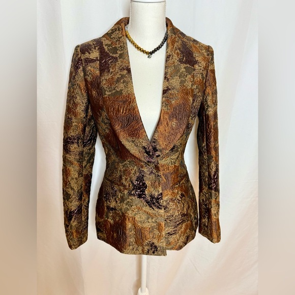Gary Wood Jackets & Blazers - NWT Gary Wood Tapestry blazer